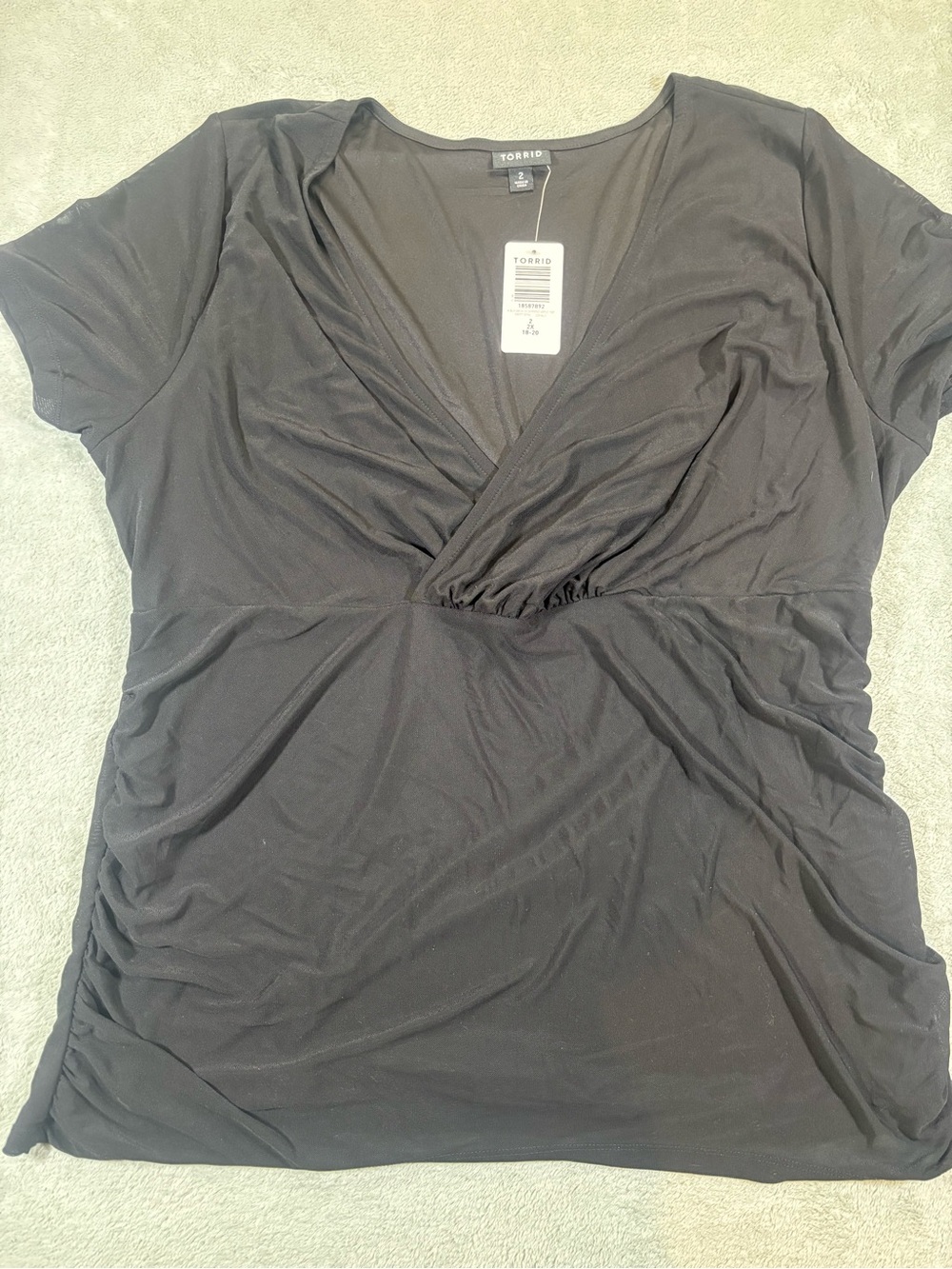 NWT Torrid top Black size 2x